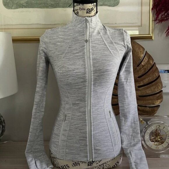 Lululemon Define Jacket Size 0 Gray - Picture 1 of 6